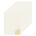 thumbnail image 1 of Uxcell 50 Hojas 7.87" x 11.81" Papel Adhesivo de Color Imprimible 250gsm Blanco Brillante, 1 of 6
