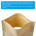 thumbnail image 4 of Unique Bargains Brown Kraft Pouches, 10pcs 10x7' Plant Saving Envelope with Window, 4 of 7
