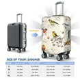 thumbnail image 6 of Junzan Little Birds Print Washable Luggage Cover - Fashion Suitcase Protector Fits 18-32 Inch Luggage, 6 of 9