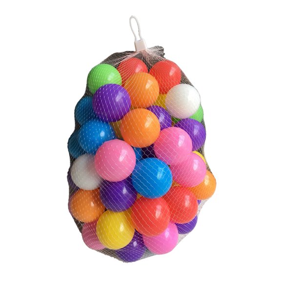 Fairnull 50pcs Secure Non-toxic Baby Kid Pit Toy Swim Fun Colorful Soft Plastic Ocean Ball
