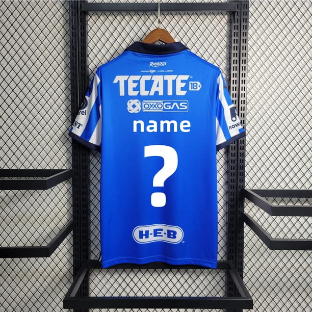 Camisa Monterrey | jersey Azul/Blanco Temporada 2023-24 " Protector De Silicona "