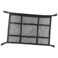 thumbnail image 3 of yotijar Car Ceiling Cargo Net Pocket Storing Tents Quilts Toys Sundries Droop Less Black, 3 of 5