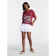 thumbnail image 2 of No Boundaries Game Day Woven Skirt, Women's XXS-XXL, 2 of 5