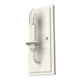 thumbnail image 2 of Hunter - Southcrest 1-light Distressed White, Small Sconce Light, Dimmable, Casual Style, for Bedrooms, Kitchens, Dining, Living Rooms - 19641, 2 of 7