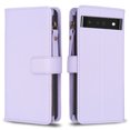 thumbnail image 2 of Compatible with Google Pixel 7 Pro Premium PU Leather Wallet Case with 9 Card Slots Zipper Pocket and Hand Strap, 2 of 5