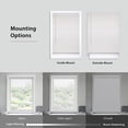 thumbnail image 6 of Regal Living White Cordless 1" Room Darkening Mini Blinds - 31 in. x 72 in., 6 of 6