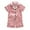 Light Pink, variant on Girls Silk Pajamas Set Satin Pjs for Kids Button-Up Top and Shorts Comfortable Lightweight Nightwear Sleepwear Loungewear for Girls Silver