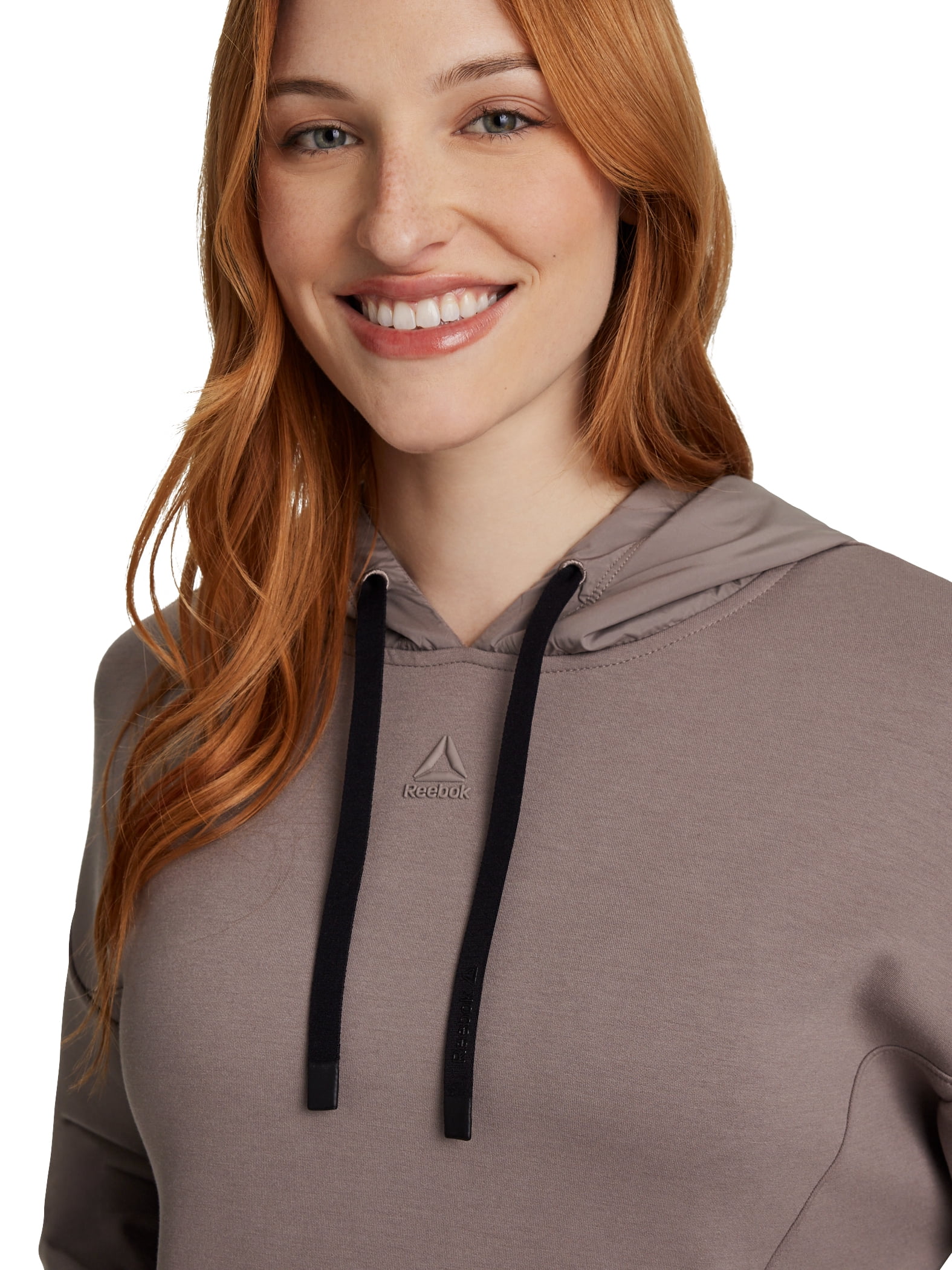 Reebok Women's Momentum Hoodie with Bungee Cinched Bottom, Sizes XS-XXXL