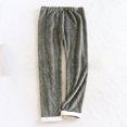 thumbnail image 2 of Bovxnpu Womens Pajama Pants Sleepwear Loungewear, Women's Flannel Pajama Sleep Pant Soft Comfortable Lightweight Elastic Winter Warm Pajama Bottoms Lounge Pants, 2 of 8