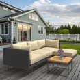 thumbnail image 7 of Covers & All Sunbrella Sectional Sofa Cushions 5″ Thick, Foam Seat & Polyfill Back UV Proof Couch, 7 of 7