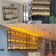 thumbnail image 4 of Estante para Vino y portavasos de Pared con Luces LED, estantes para Colgar Copas al revés, estantes flotantes de Metal para Botellas de Licor, decoración de Cocina y hogar, 4 of 4