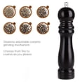 thumbnail image 5 of Manual Oak Wood Salt&Pepper Mill Spice Grinder Wooden Tools Pot B9W7 A1Q8, 5 of 9