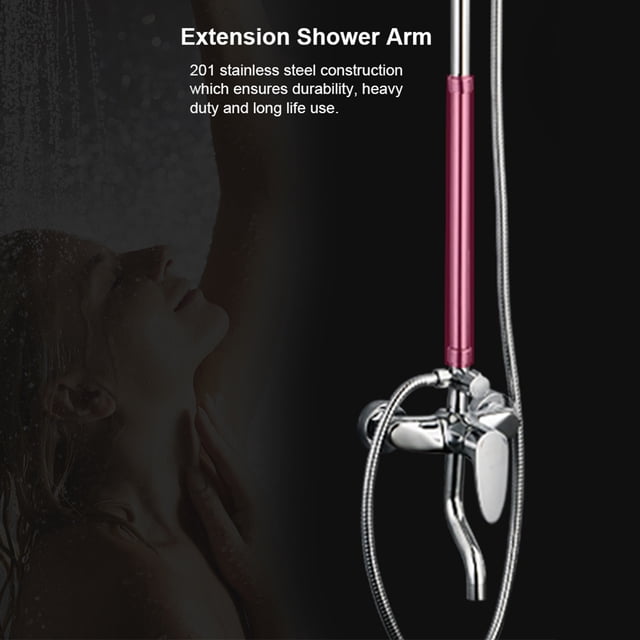 Brazo de ducha de extensión, brazo de ducha de extensión, brazo de ducha de acero inoxidable, tubo extensor de acero inoxidable, estándares líderes en la industria