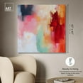 thumbnail image 5 of Art Remedy Colorful Abstracts Canvas, 40" x 40", Gallery Wrapped, Emberglow I, 5 of 7