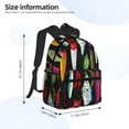 thumbnail image 2 of Easygdp Colorful Fishing Lures Mochila Casual para Portátil, Mochila para Escuela, Viajes, Negocios, 2 of 4