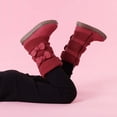 thumbnail image 4 of Dream Pairs Botas de nieve de invierno para niñas Zapatos de media pantorrilla con forro de piel sintética KLOVE Dream Pairs KLOVE, 4 of 5