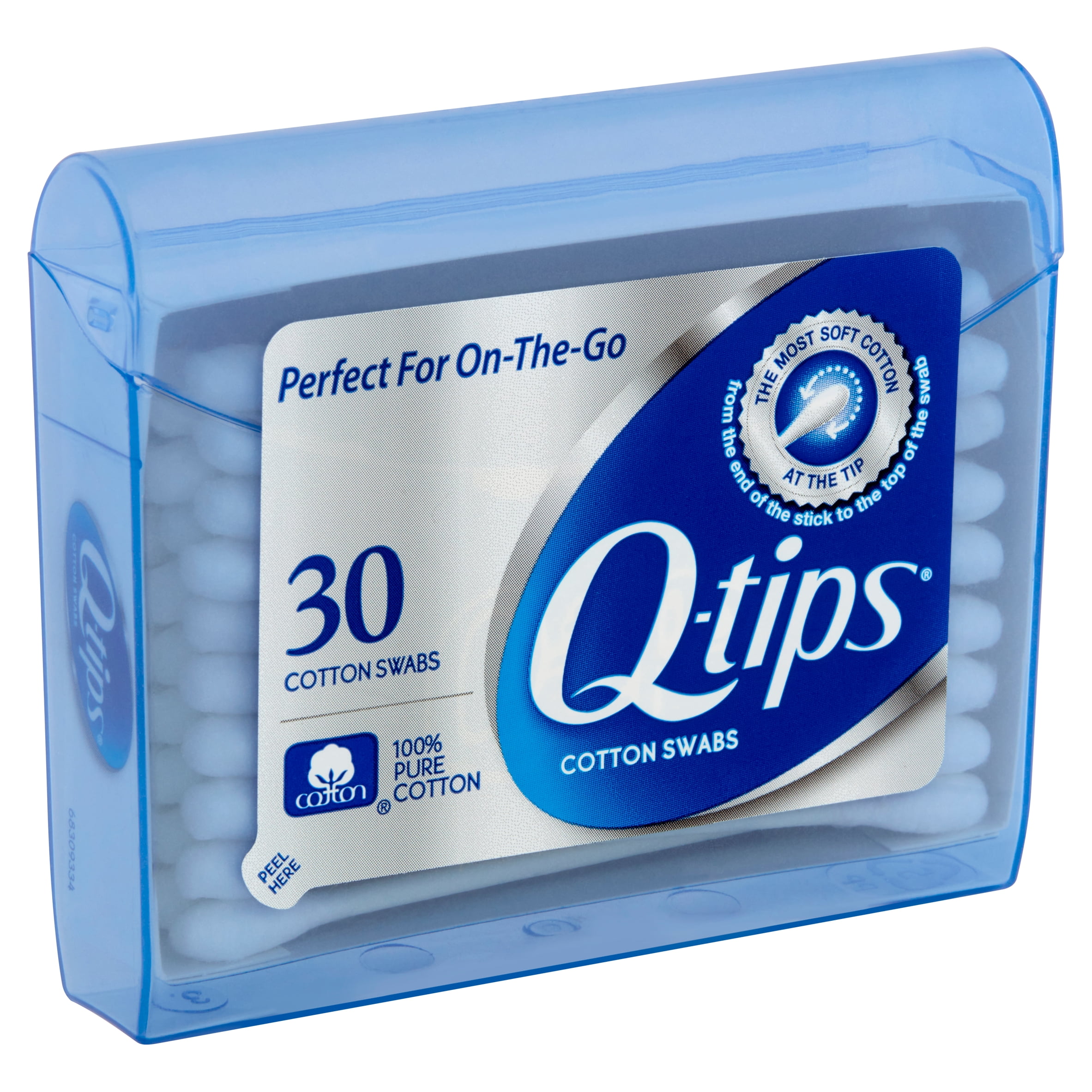 Q-tips Cotton Swabs, 30 count