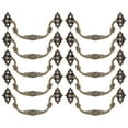 thumbnail image 2 of Drawer Handle, Zinc Alloy Durable 10 Sets Cabinet Handle, Rust-proof For Cabinet Doors Small Size, 2 of 8