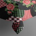 thumbnail image 4 of Pioneer Flower Floral Print Pattern Rectangle Tablecloth 60"x120", Waterproof Polyester Table Cloth, Wipeable Spillproof for Dining Camping Indoor Outdoor, 4 of 6