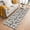 Gray, variant on 2'x6' Rug Runners for Hallways Kitchen, Gray Flowers Non Slip Entryway Beside Floor Carpet Runner, Vintage Country Pastoral Botanical Floral Washable Laundry Room Bedroom Throw Rugs Mat