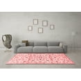thumbnail image 3 of Ahgly Company Indoor Square Persian Red Traditional Area Rugs, 5' Square, 3 of 4