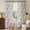 *Alice Noir, variant on Floral Curtains Lined Linen Blend Curtain for Living Room 84 Inch Length Grey Flower Farmhouse Curtains French Country Gray Patterned Curtain Drapes Back Tab Rod Pocket 2 Panels