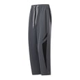 thumbnail image 5 of Elvqul Mens Pants Big and Tall Mens Elastic Waist Joggers Outdoor Sports Pants with Pockets Casual Lounge Loose Fashion, 5 of 9