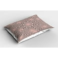 thumbnail image 2 of Ambesonne Geometric Pillow Sham 2 Pack, Celtic Baroque Boho, 36"x20", Brown Beige, 2 of 3