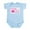 Sky Blue, variant on CafePress - 1/2 FILIPINA Infant Bodysuit - Baby Light Bodysuit, Size Newborn - 24 Months