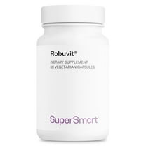 SuperSmart Robuvit (French Oak Wood Extract) 200mg per Day - Energy Supplement & Antioxidant | Non-GMO & Gluten Free - 60 Vegetarian Capsules