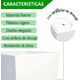 thumbnail image 3 of Maceta Cuadrada Alta De Plástico 38cm X 53cm Resistente, 3 of 5