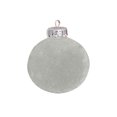 thumbnail image 2 of 12 bolas navideñas de terciopelo flocadas, adornos navideños de plástico, adornos colgantes decorativos para árbol de Navidad, 3,14 pulgadas, 2 of 5