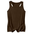 thumbnail image 5 of Wiyuqeen Mens Solid Racerback Tank Top Scoop Neck Sleeveless Gym Workout Shirt Summer Athletic Muscle Tee S-3XL, 5 of 6