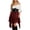 Q311 Red, variant on Likimi Halloween Womens Outfit Set For Stage Show Dress Up Costume Tops With Skirts For Performance Elegant Cosplay Set Size L