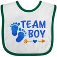thumbnail image 3 of Inktastic Team Boy Boys or Girls Baby Bib, 3 of 4