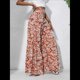 thumbnail image 4 of Pantalones Palazzo Elásticos de Pierna para Mujer, Informales, Cómodos y de Cintura Media. Color 6 M, 4 of 5