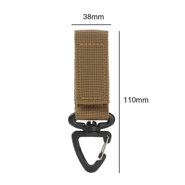 Mochila triangular Hebilla colgante Rotación de 360 grados Gancho en forma de D (Caqui) Sywqhk Para Estrenar