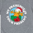 thumbnail image 3 of Garfield - My Presence Is Your Present - Toddler And Youth Short Sleeve Graphic T-Shirt, 3 of 5