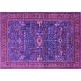 thumbnail image 1 of Ahgly Company Indoor Rectangle Oriental Purple Industrial Area Rugs, 2' x 3', 1 of 4