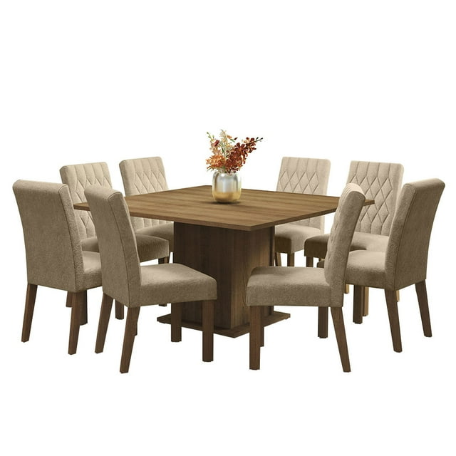 Juego de Comedor Madesa Leila con 8 Sillas