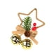 thumbnail image 3 of Adornos navideños con forma de campana y lazo para festivales de Año Nuevo y vacaciones en casa. dorado, 3 of 6