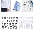 thumbnail image 1 of Parches de letras Soledad 52pcs Negro, 1 of 10