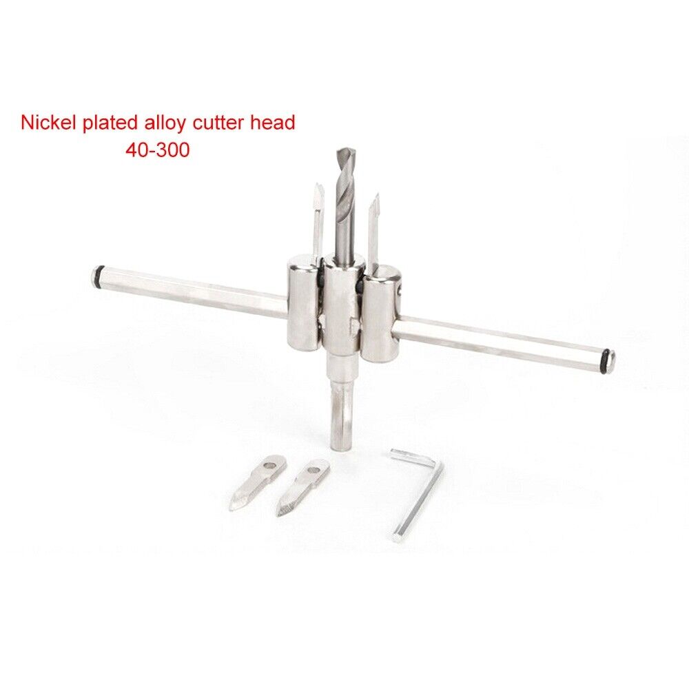 Adjustable Circle Hole Cutter Wood Drywall Drill Bit Saw Round Cutting