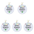 thumbnail image 1 of Colgante de Felicitación Ganfancp 2021 Navidad Decorativo Árbol 5X Charms, 1 of 6