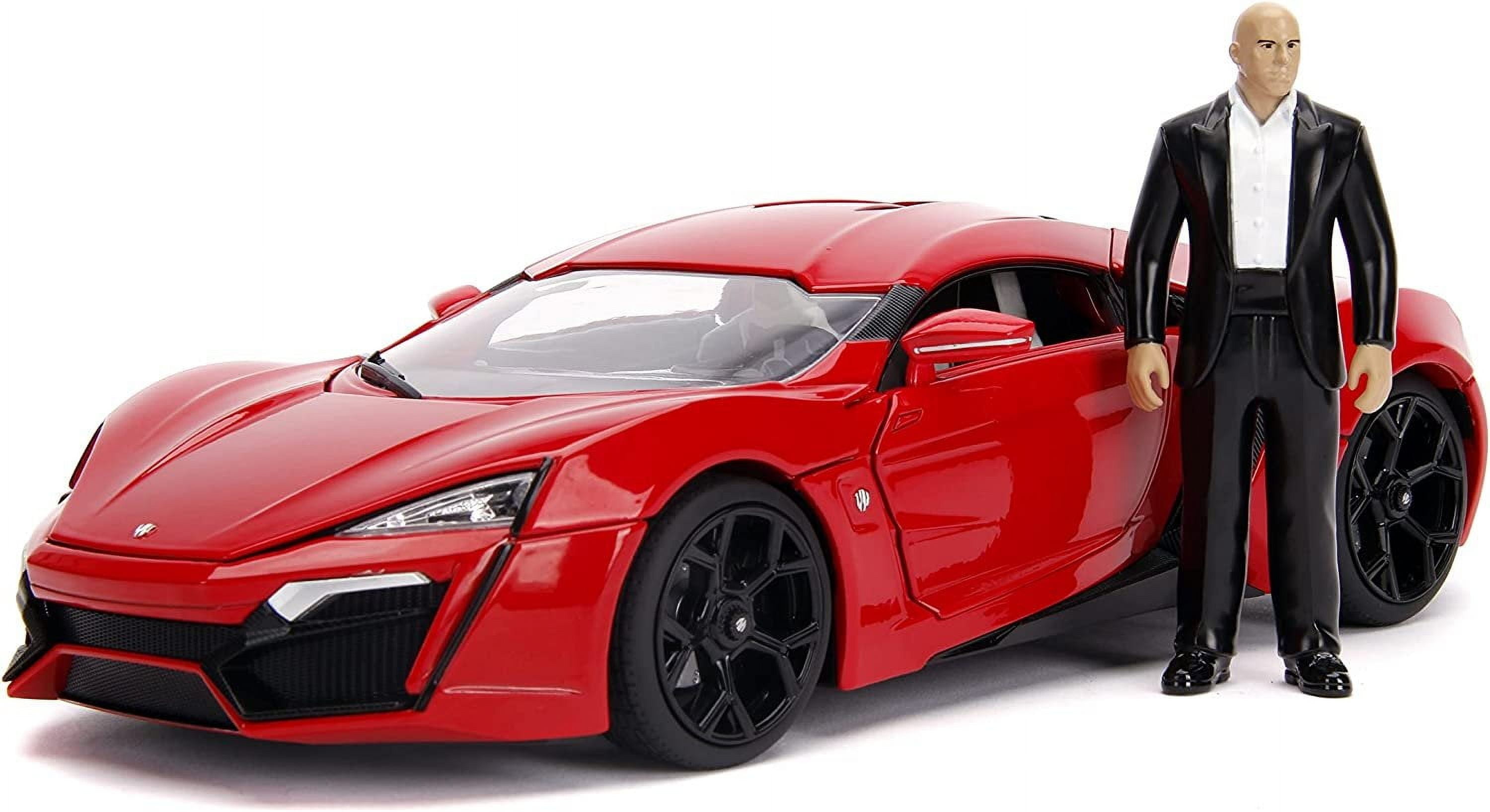 Lykan Hypersport w/Lights & Dom Figurine, Fast & Furious