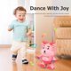 thumbnail image 4 of Muñeca de ciervo de baile eléctrico suave con luz de música portátil para niños regalos de vacaciones Tmvgtek libre de BPA, 4 of 9