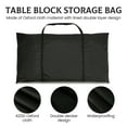thumbnail image 6 of FUYGRCJ Table Leaf Storage Bag with Zipper and 2 Shoulder Straps Waterproof Table Leaf Cover Lined Dining Table Cover Protector Scratch Resistant Table Leaf Bag for Storage Your Table Leaf Safe, 6 of 10