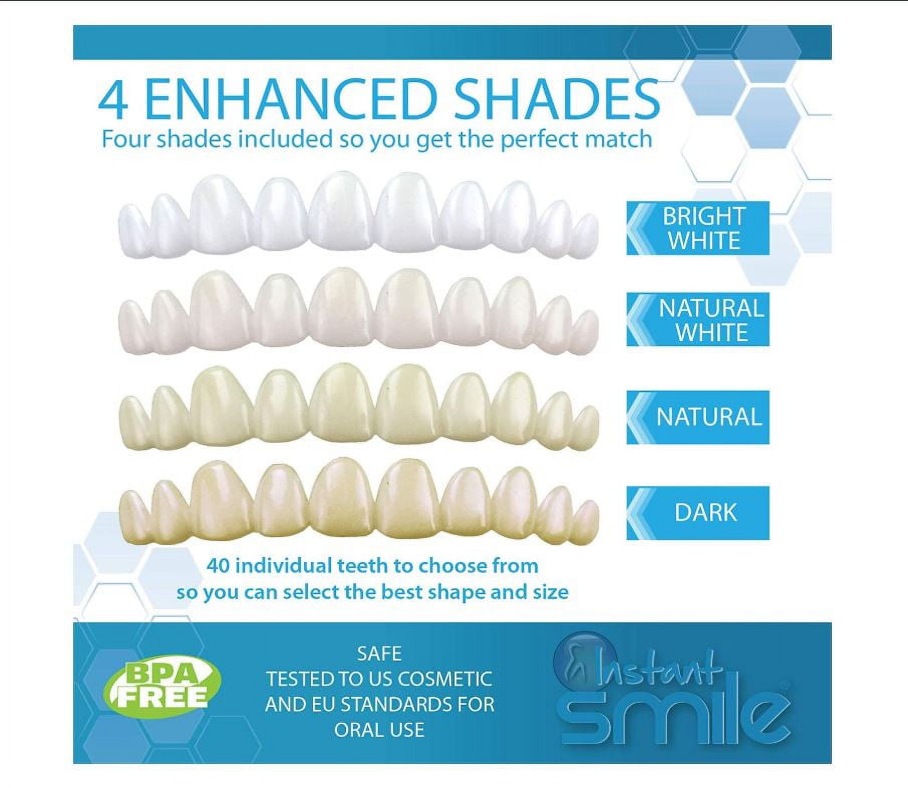 Instant Smile Complete Your Smile Temporary Tooth Replacement Kit - Temp a  missing tooth in minutes 