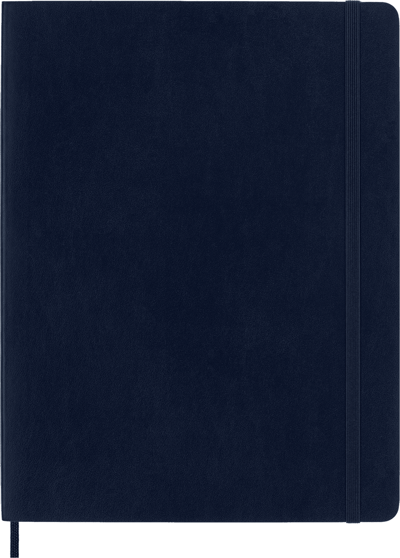 Moleskine Classic Notebook, Soft Cover, XL (7.5" x 9.75"), Ruled, Sapphire Blue