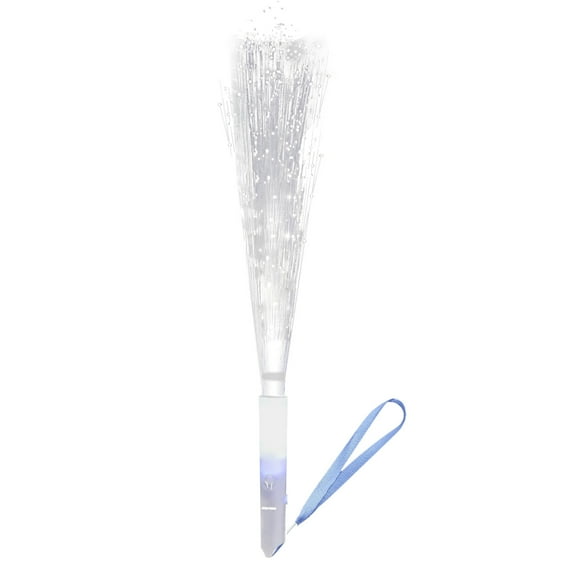 120Pcs Flashing Sticks White 3 Light Modes Radiationless Battery Powered LED Fiber Optic Wands for Party Wedding,LED Light Up Wand,Light Up Wedding Wand
